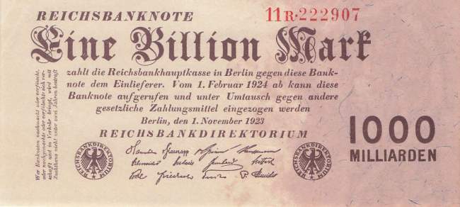 1 Billion Mark ro.126b R